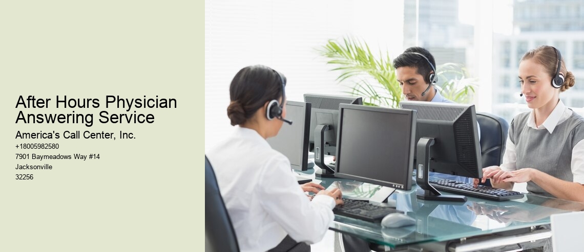 After Hours Physician Answering Service