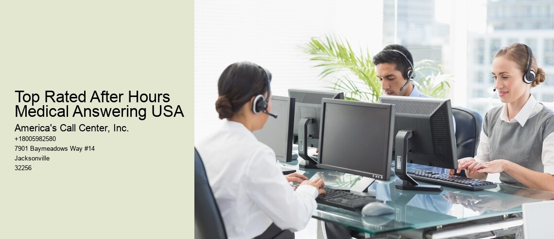 Top Rated After Hours Medical Answering USA